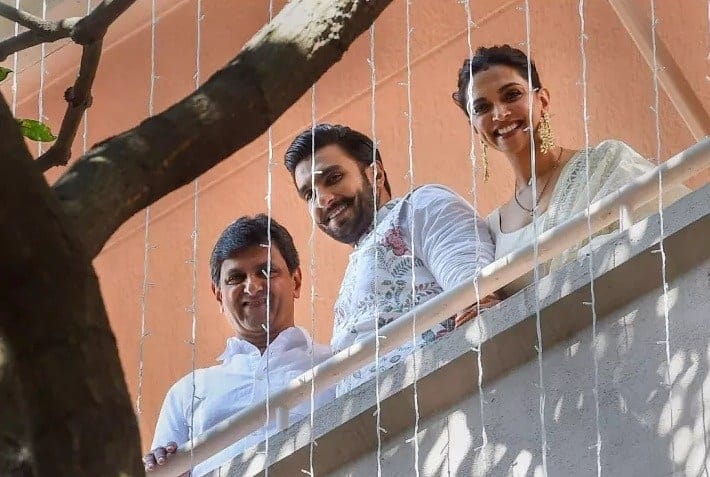 Ranveer Singh and Deepika Padukone