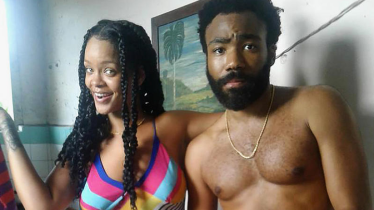 Rihanna (left) and Donald Glover (right). Image from Facebook