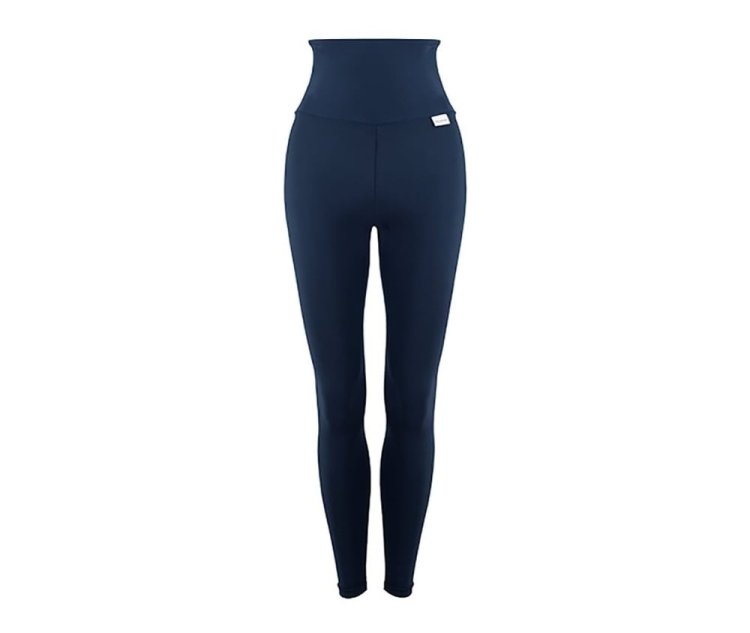Proskins Slim High Waisted Navy Blue Leggings