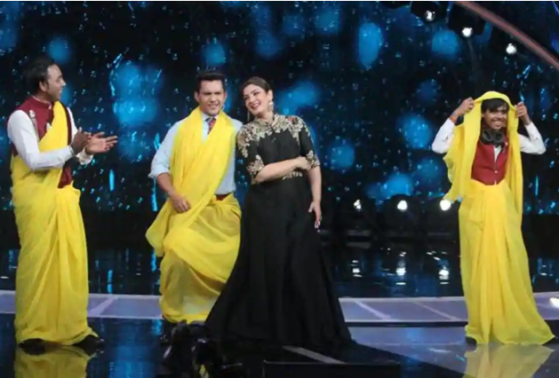 Raveena Tandon performed at Sa Re Ga Ma Pa 