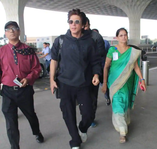 Shah Rukh Khan departs for Dubai for promoting Zero.