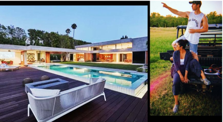 Luxurious mansion of Nick Jonas and Priyanka Chopra