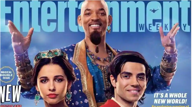 Mena Massoud, Will Smith and Naomi Scott star in the live-action Aladdin of Guy Ritchie