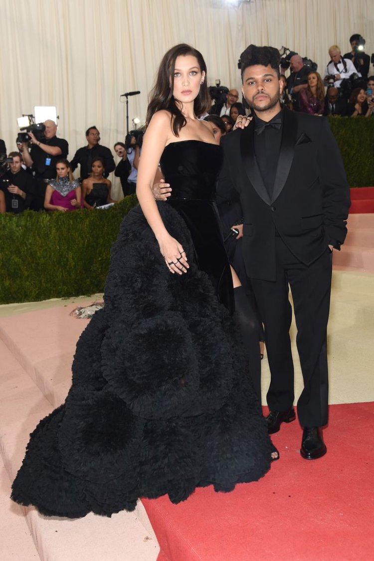 Bella Hadid The Weeknd Met Gala 1484847605
