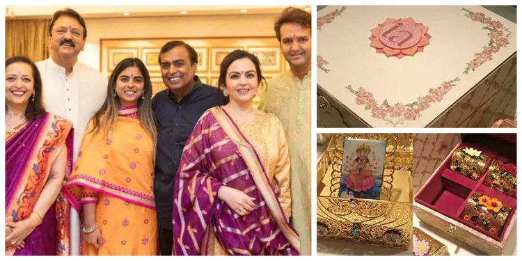 Isha Ambani And Anand Piramals Royal Wedding Card