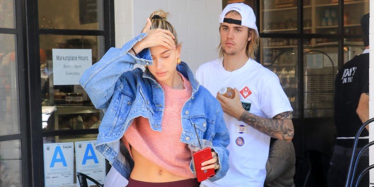 Hailey Baldwin And Justin Bieber Are Seen On Octob