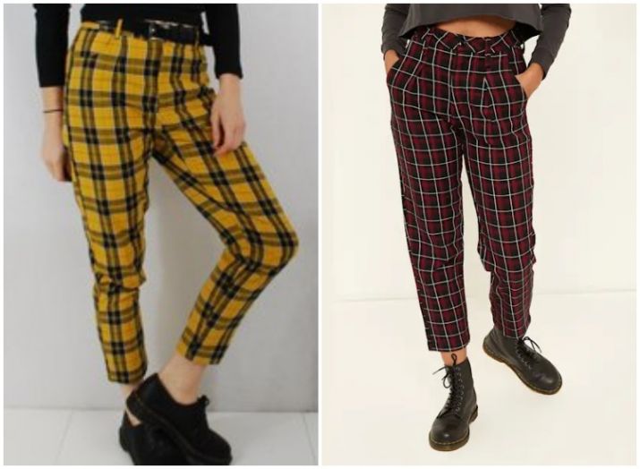 Tartan Plaid Pants Fashion Trends 1552487108