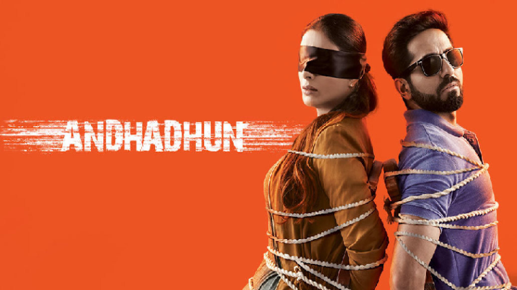 Andhadhun Movie Poster Tabu And Ayushmann
