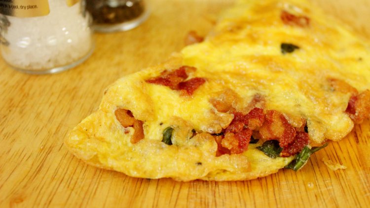 Bacon Cheese Omeletnowater
