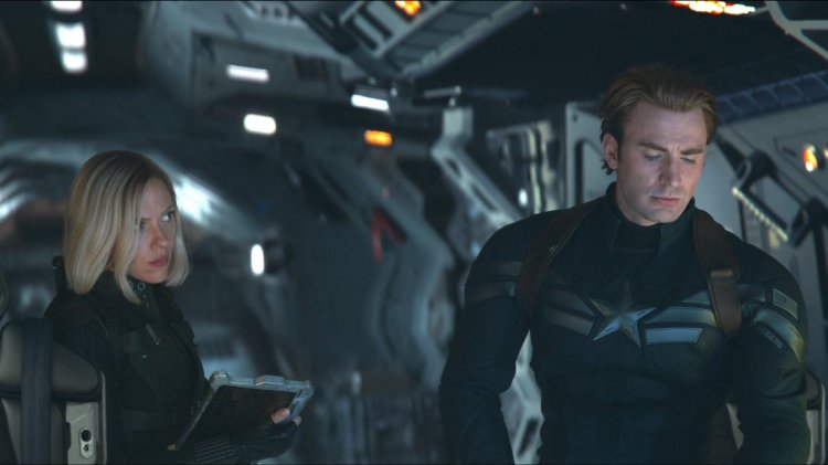 Black Widow And Captain America Are At The Focus O