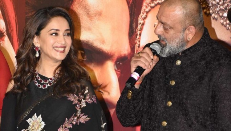 Madhuri Dixit revealed she and Sanjay Dutt Kalank calling each other sir and ma'am at kalank teaser launch