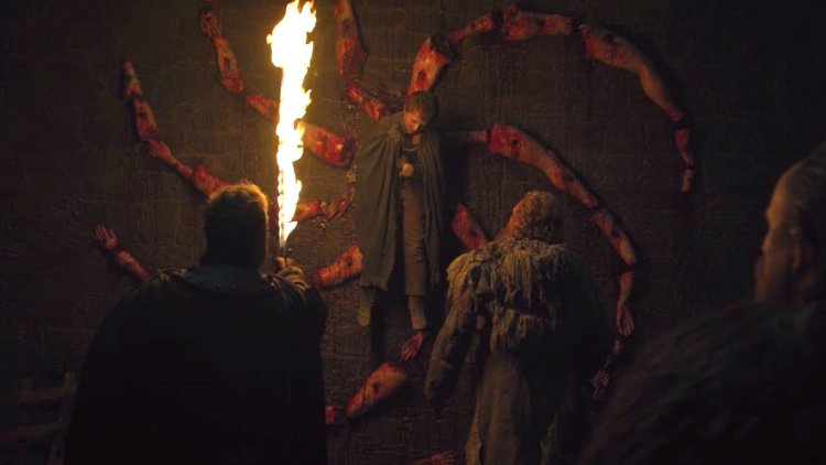 The Night King fiery message