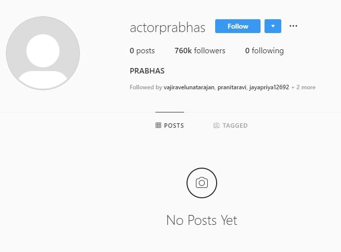 Prabhas Shares His First Post On Instagram2