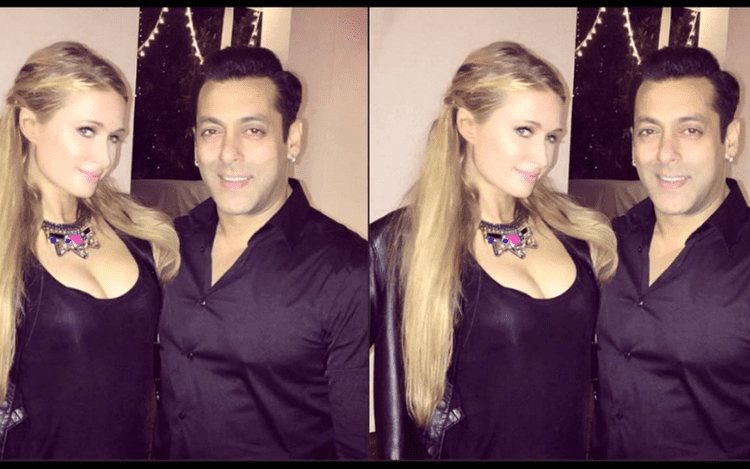 Paris Hilton Salman Khan 1