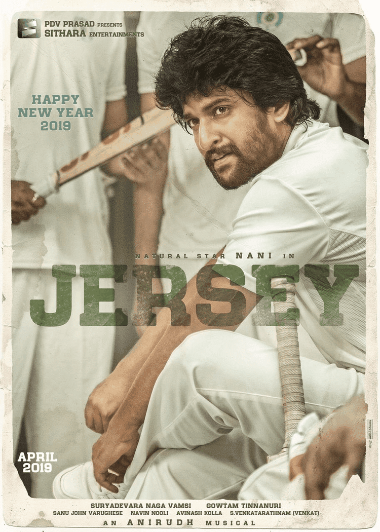 Nani Jersey Movie First Look Poster