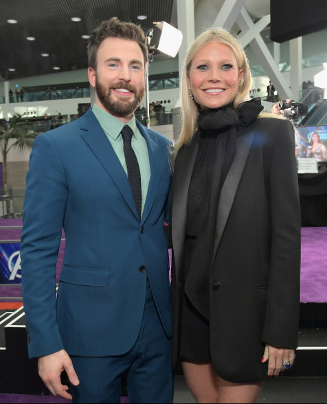 Chris and Gwyneth