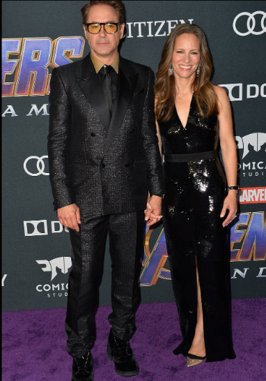 Downey Jr and wife Susan