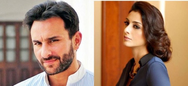 Saif Ali Khan and Tabu