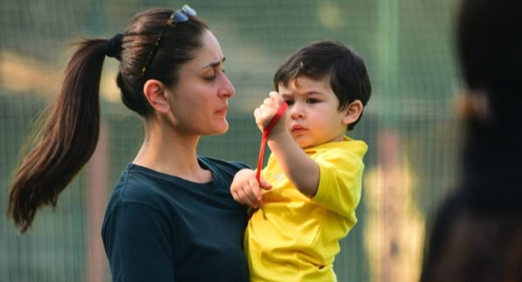 Kareena Kapoor and Taimur Ali Khan
