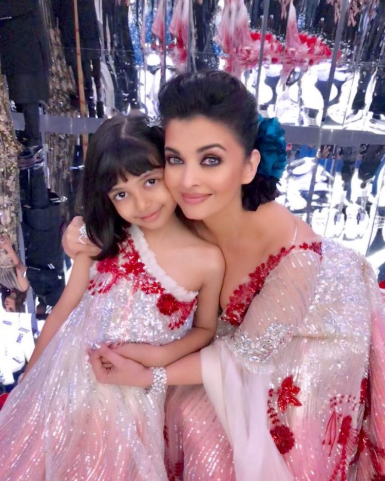 Aishwarya Rai Bachchan And Daughter