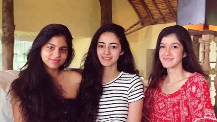 Suhana Khan, Shanaya Kapoor and Ananya Pandey