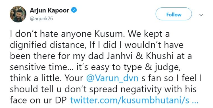 Arjun Kapoor Hits Back At The Troll2