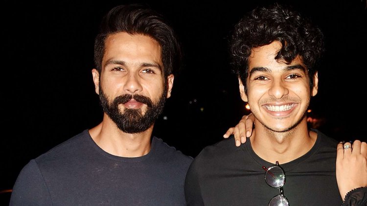 ishaan khatter and shahid kapoor