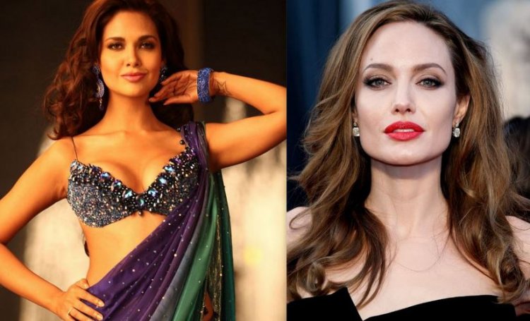 Angelina Jolie Esha Gupta Photos