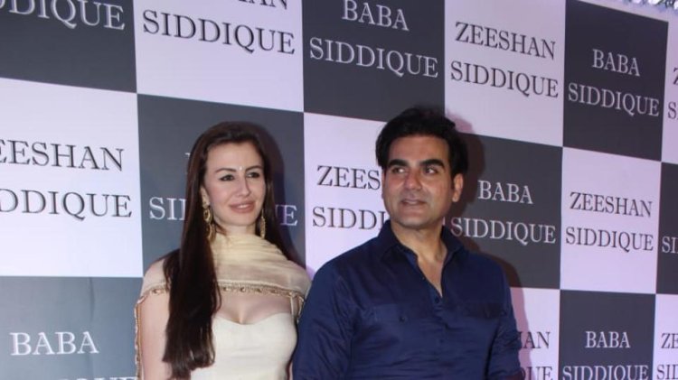 Arbaaz Khan and his girlfriend Giorgia Andriani