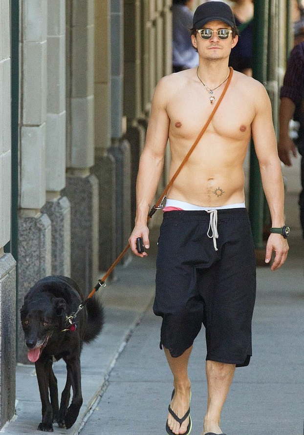 Orlando Bloom Kept His Dogs Skelaton At Home1