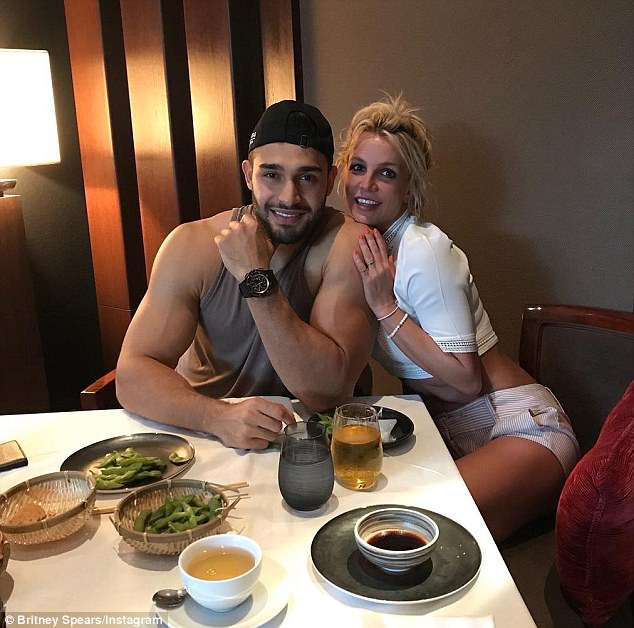 britney spears and sam asghari in miami
