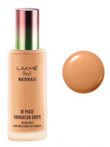 Lakme 9 To 5 Naturale Foundation Drops