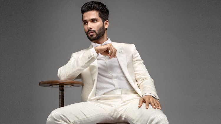 Shahid Kapoor In White Suit Photo