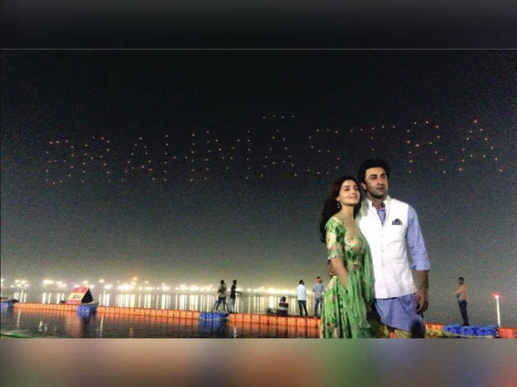 Ranbir kapoor and Alia Bhatt in Brahmastra