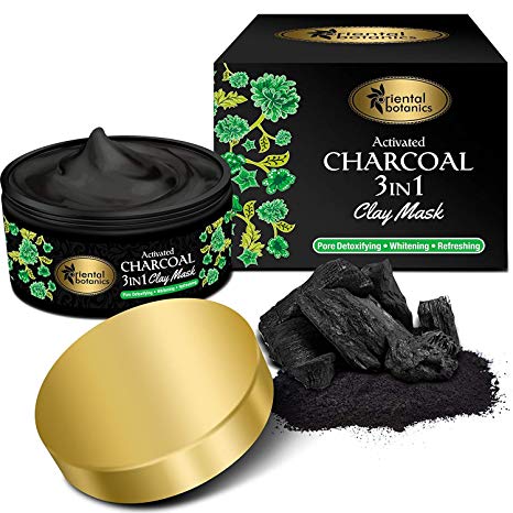 Oriental Botanics Charcoal Clay Face Scrubber which is the best skin care products in India