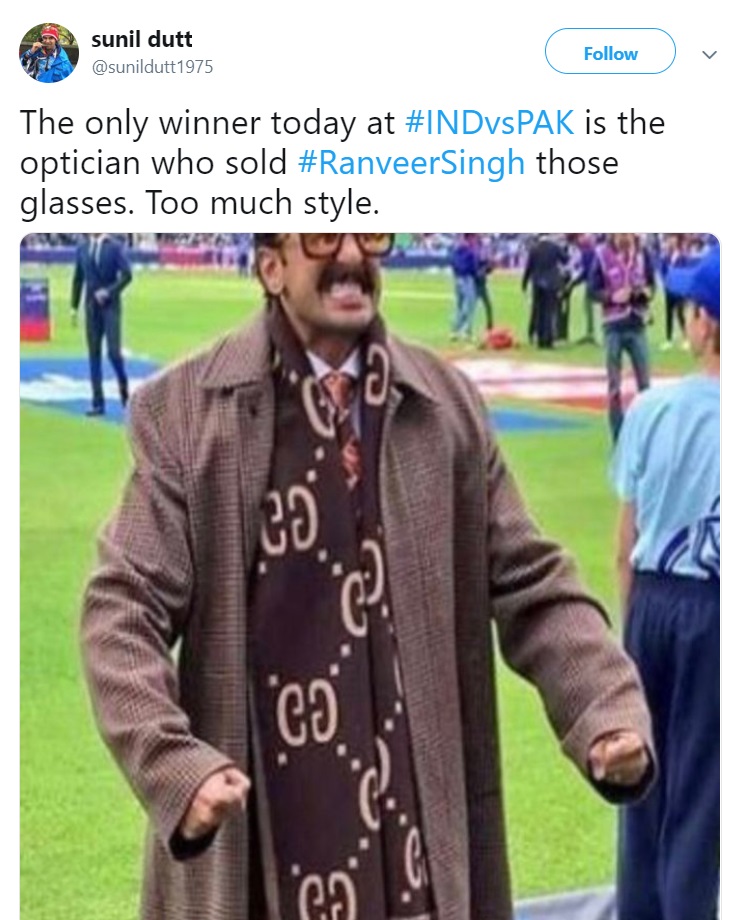 Ranveer Singh Icc World Cup2