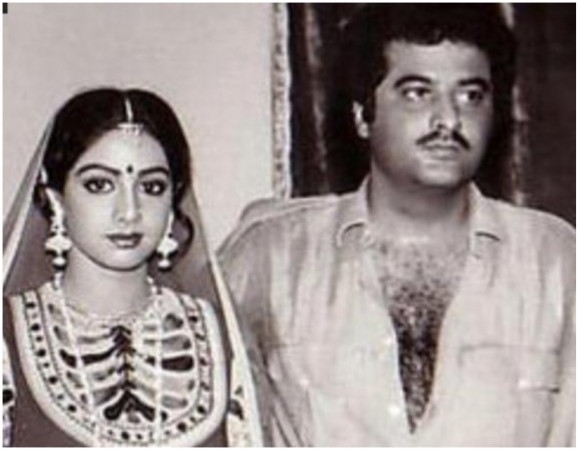 Sridevi and Boney Kapoor