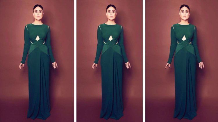 Kareena Kapoor Khan In A Green Gown