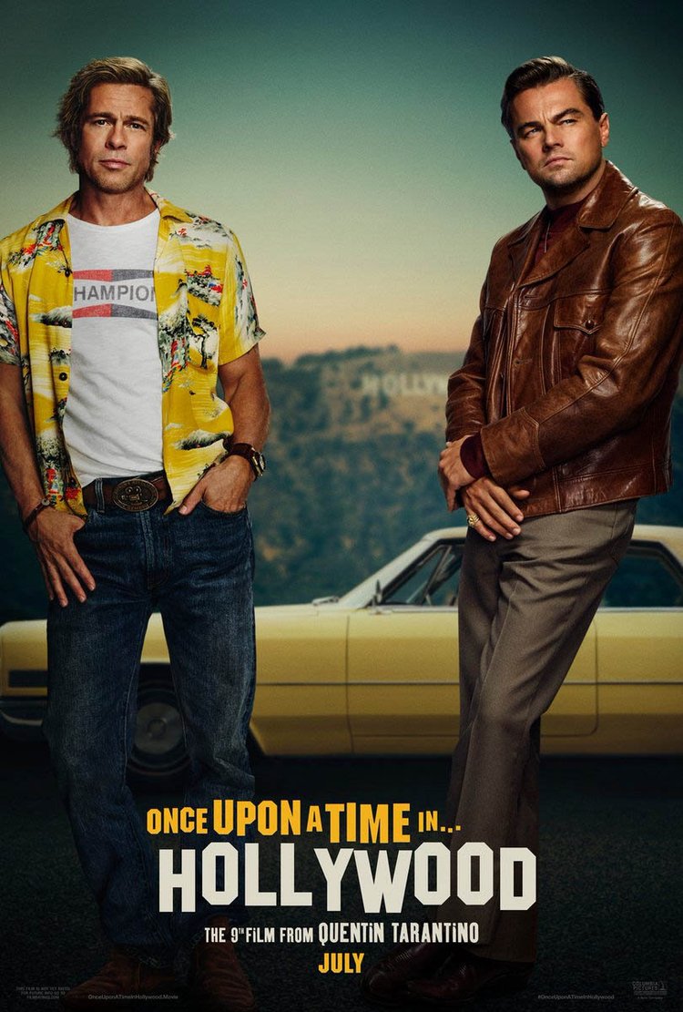 Once Upon a Time in Hollywood poster