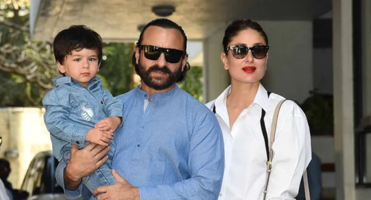 Saif Ali Khan Kareena Kapoor And Son Taimur