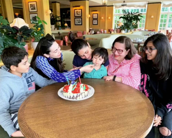 Karisma Kapoor celebrated 45th birthday with family