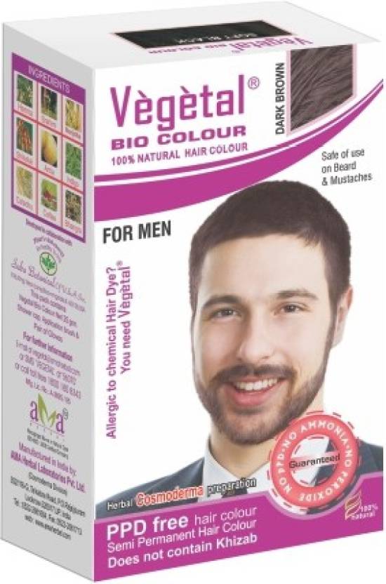 Vegetal Vegetal Bio Colour Dark Brown For Beard