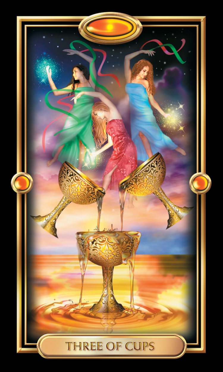 Three of cups
