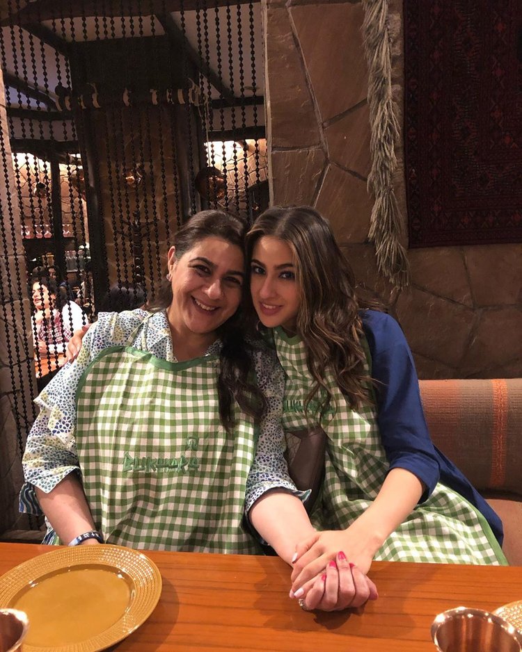 Sara Ali Khan's Endearing Pictures With Her Mom Will Make You Go Aw