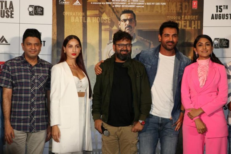 Bhushan Kumar Nora Fatehi Nikhil Advani John Abrah