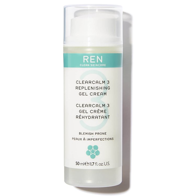 Ren Clearcalm 3 Replenishing Gel Cream best anti aging cream in india for oily skin