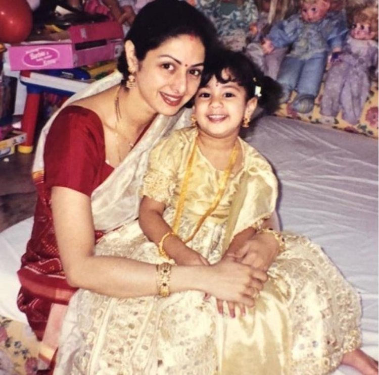 Janhvi Kapoor, Sridevi, Janhvi Kapoor childhood picture