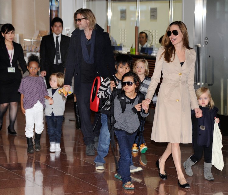Angelina Jolie Brad Pitt Children