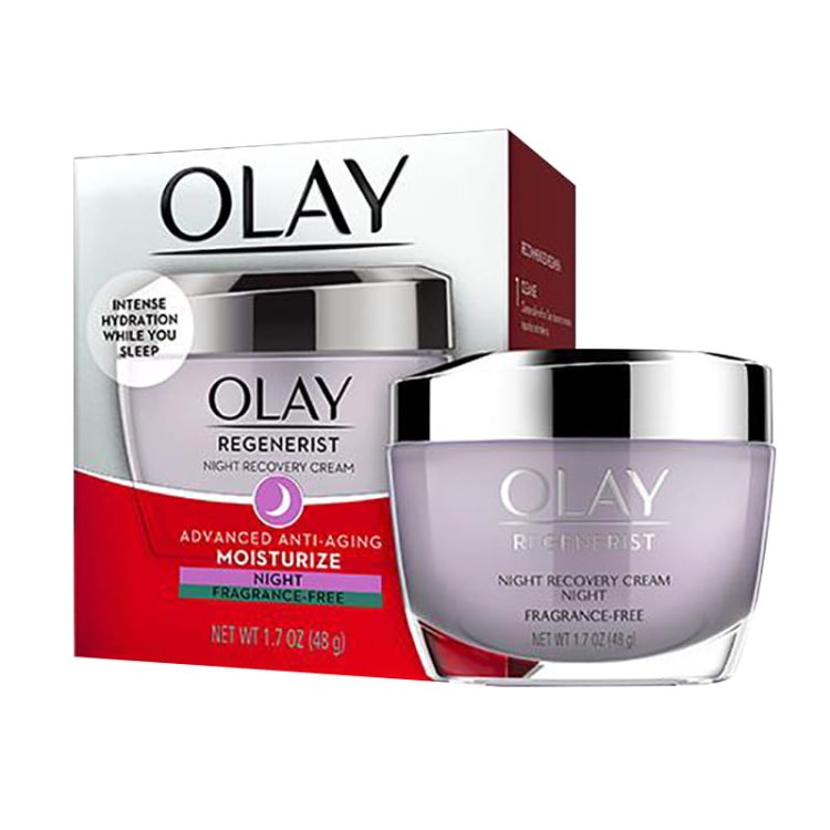 Best night cream for summer Olay Regenerist Night Recovery Cream