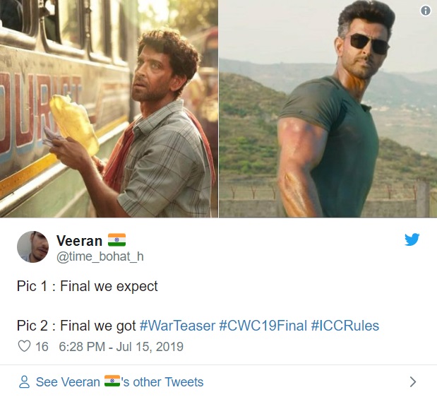 Hrithik Roshan Super 30 War Memes7